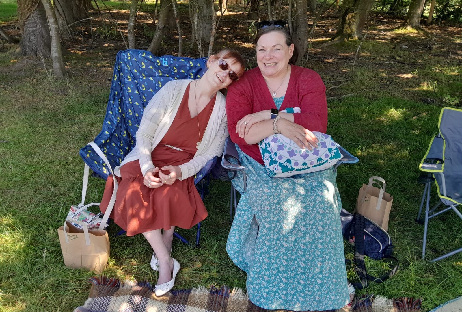 Picnic in the deer park